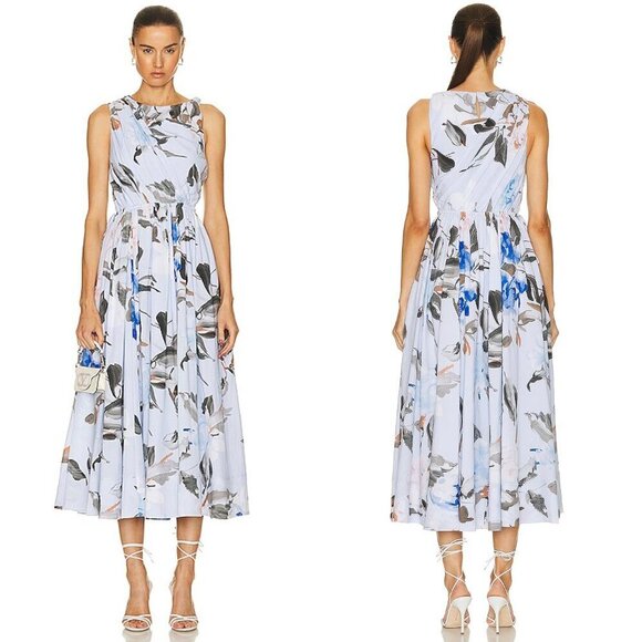 Aje Abbey Twisted Midi Dress - Picture 1 of 11
